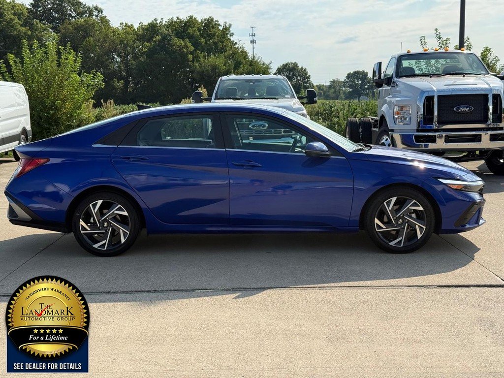 Used 2024 Intense Blue Hyundai Limited IVT image 4