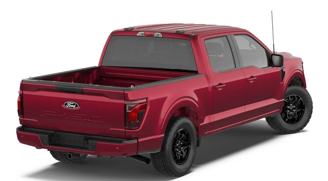 New 2026 Ruby Red Metallic Tinted Clearcoat Ford XLT image 3