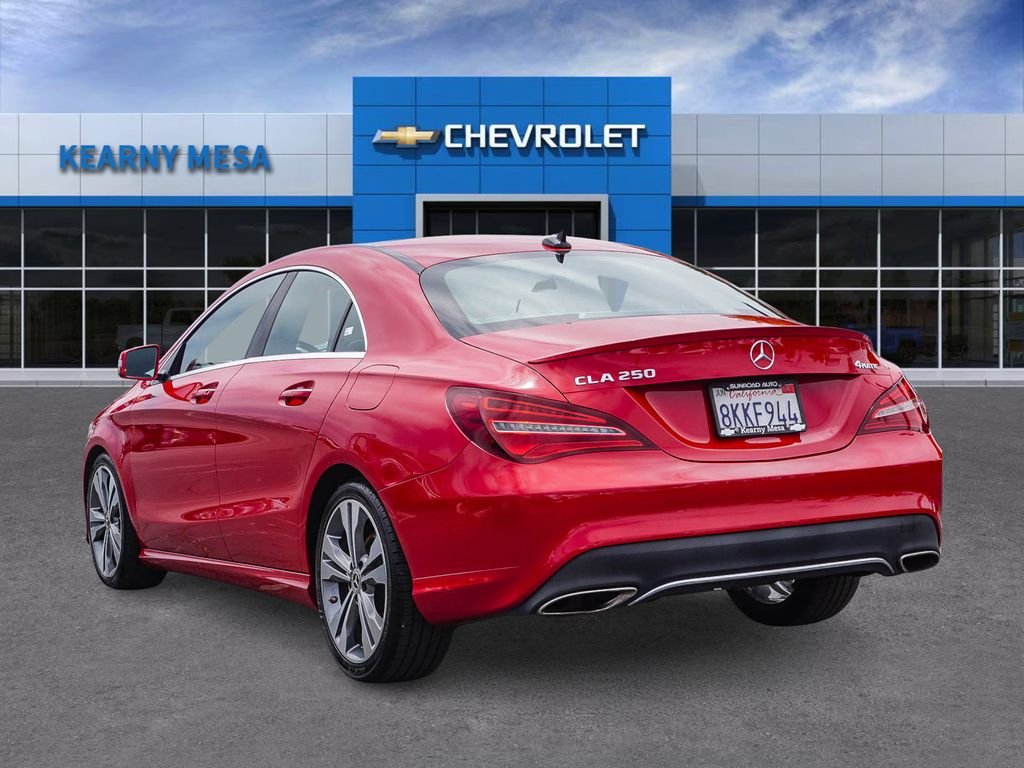 Used 2019 Red Mercedes-Benz CLA 250 image 4