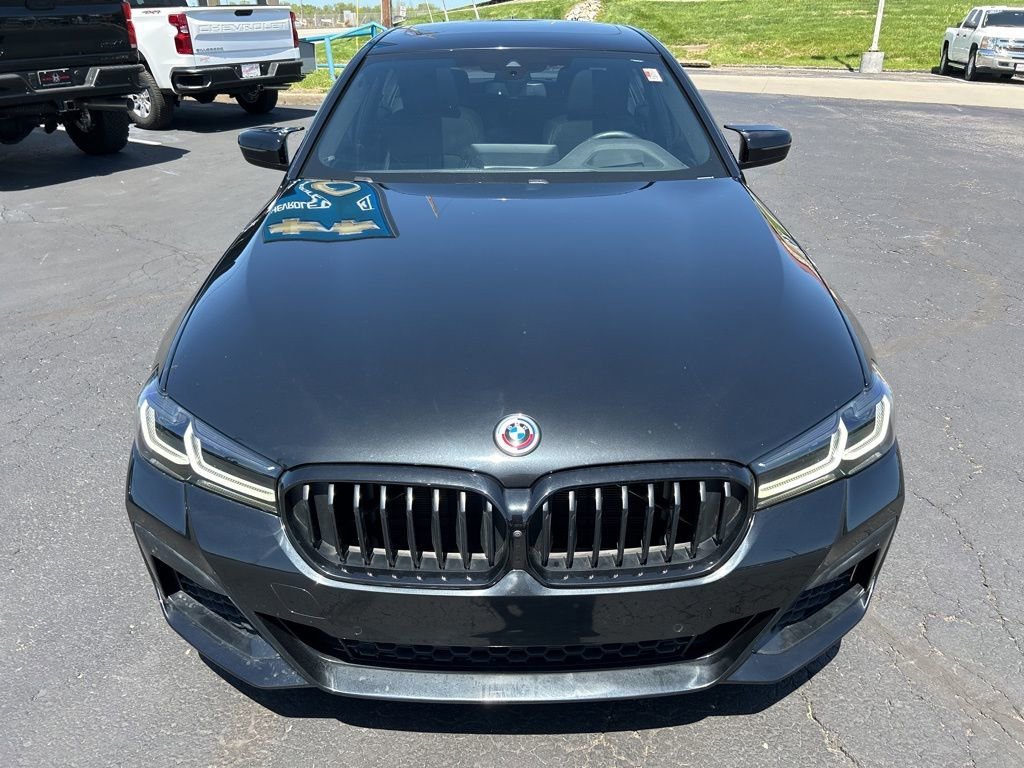 Used 2023 BMW 5 Series M550i with VIN WBA13BK06PCM39455 for sale in Kansas City