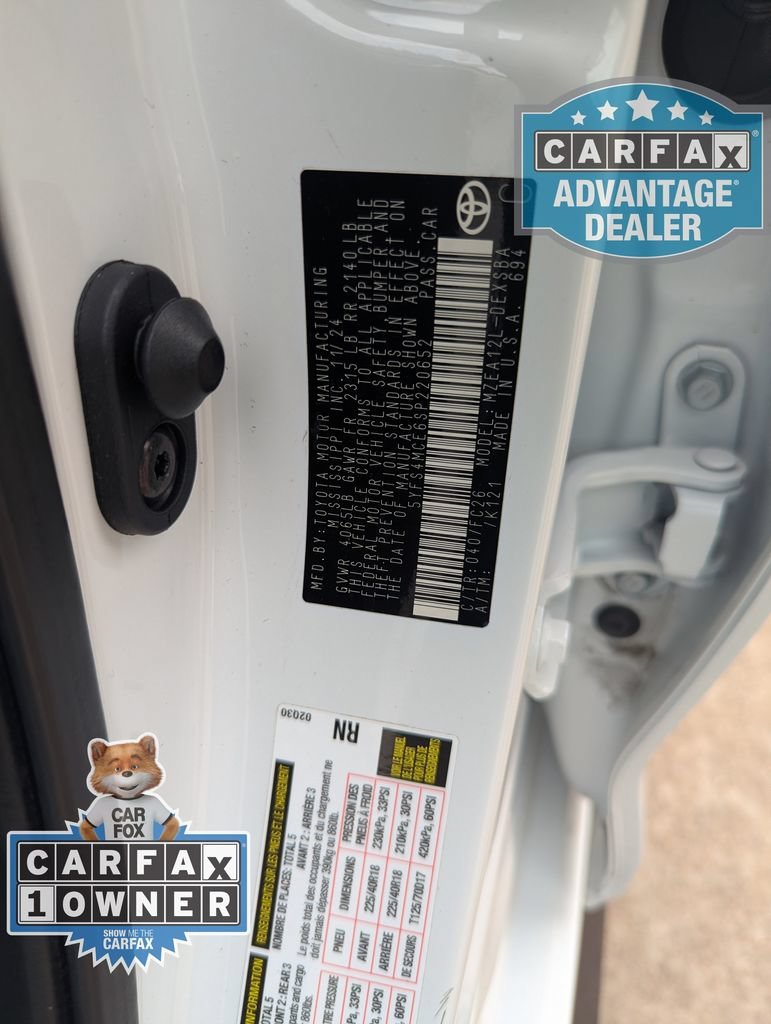 Used 2025 White Toyota SE image 26