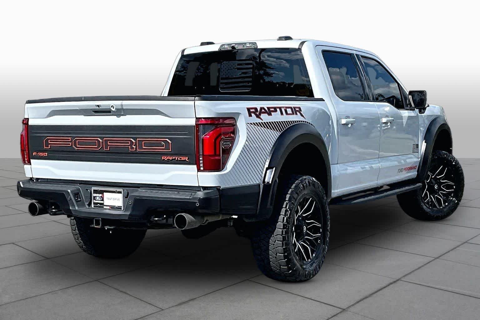 Used 2025 Space White Metallic Ford Raptor image 13
