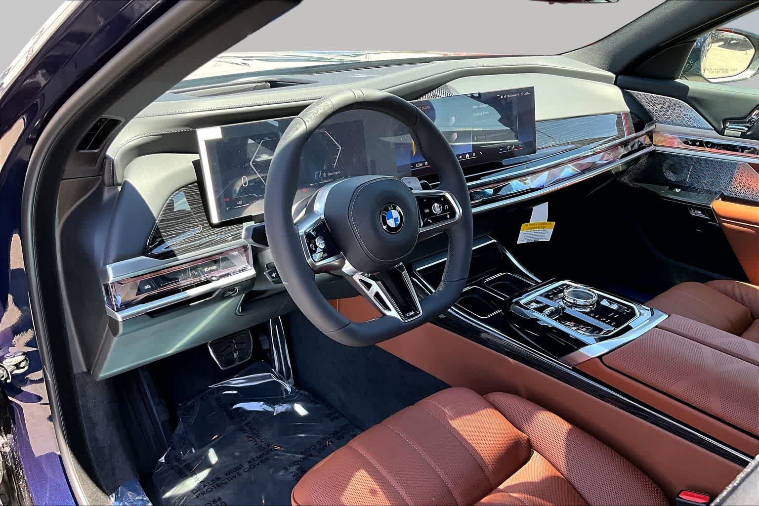 New 2026 Tanzanite Blue II Metallic BMW 740i image 8