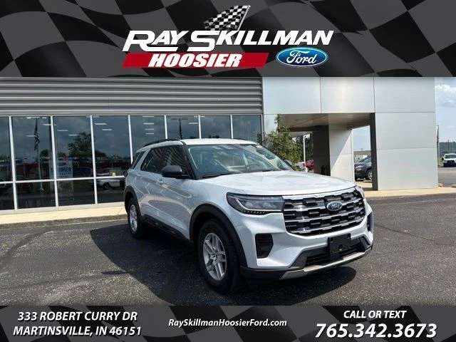 New 2026 Space White Metallic Ford Active image 1