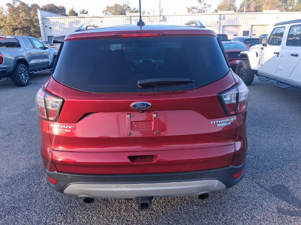 Used 2018 Red Ford Titanium image 5