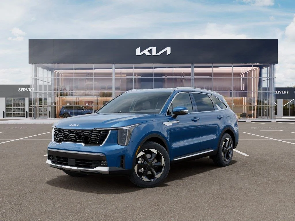 New 2026 Mineral Blue Kia EX image 1