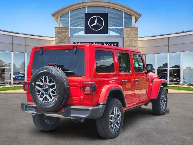 Used 2025 Red Jeep Sahara image 4