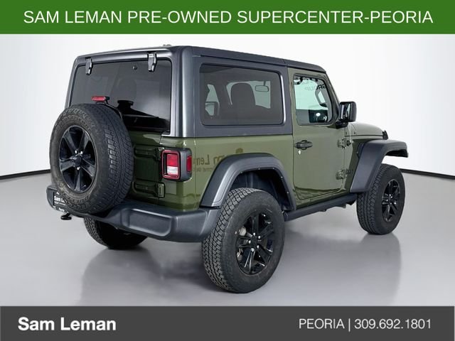 Used 2022 Green Jeep Sport S image 7