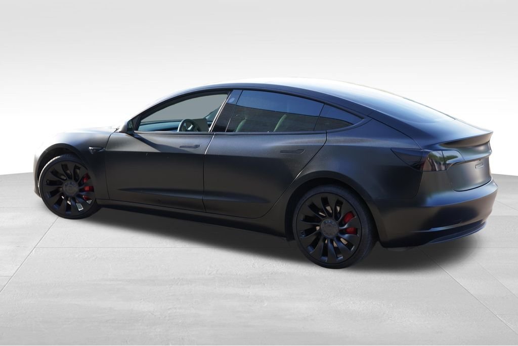 Used 2023 Matte Black Tesla Performance image 8