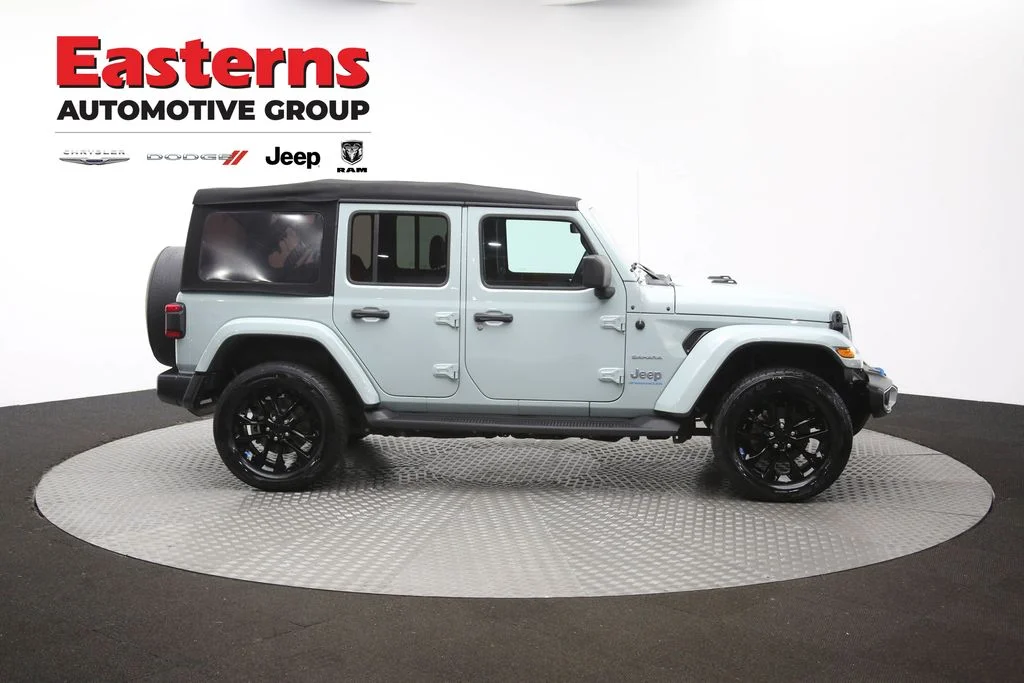 Used 2023 Gray Jeep Sahara 4xe image 44