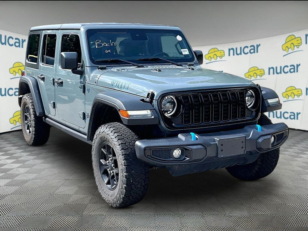 Used 2024 Gray Jeep Willys 4xe image 1