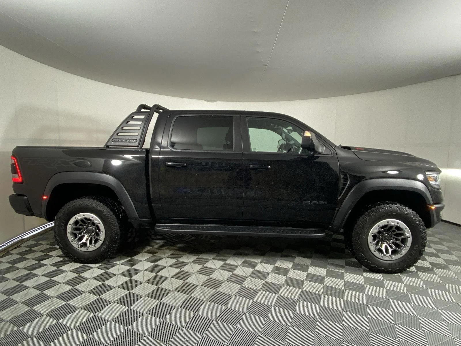 Used 2023 Diamond Black Crystal Pearlcoat Ram TRX image 3