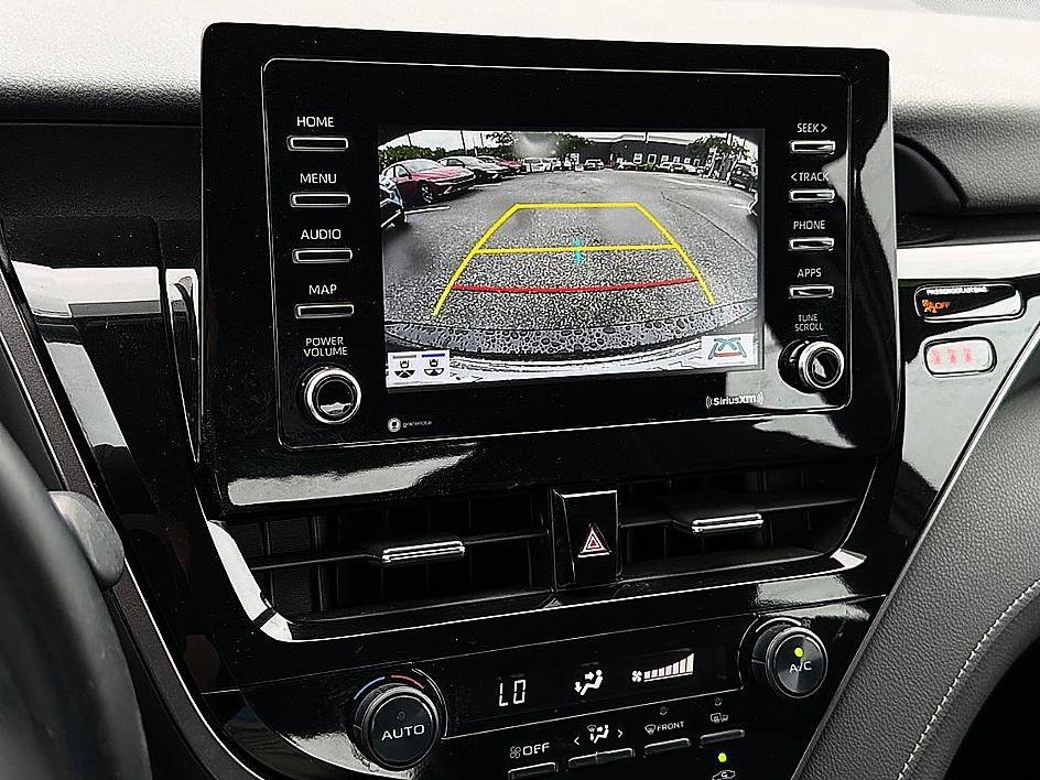 Used 2021 Midnight Black Metallic Toyota SE image 12
