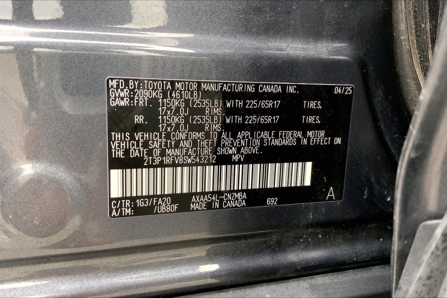 Used 2025 Magnetic Gray Metallic Toyota XLE image 36