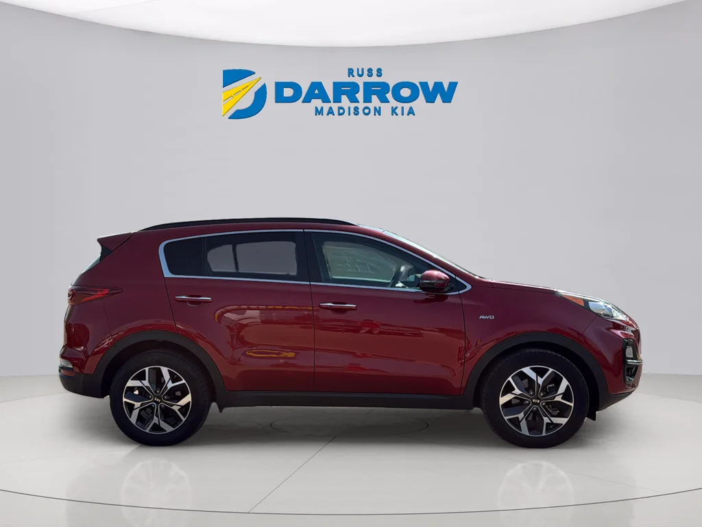 Used 2022 Hyper Red Kia EX image 6