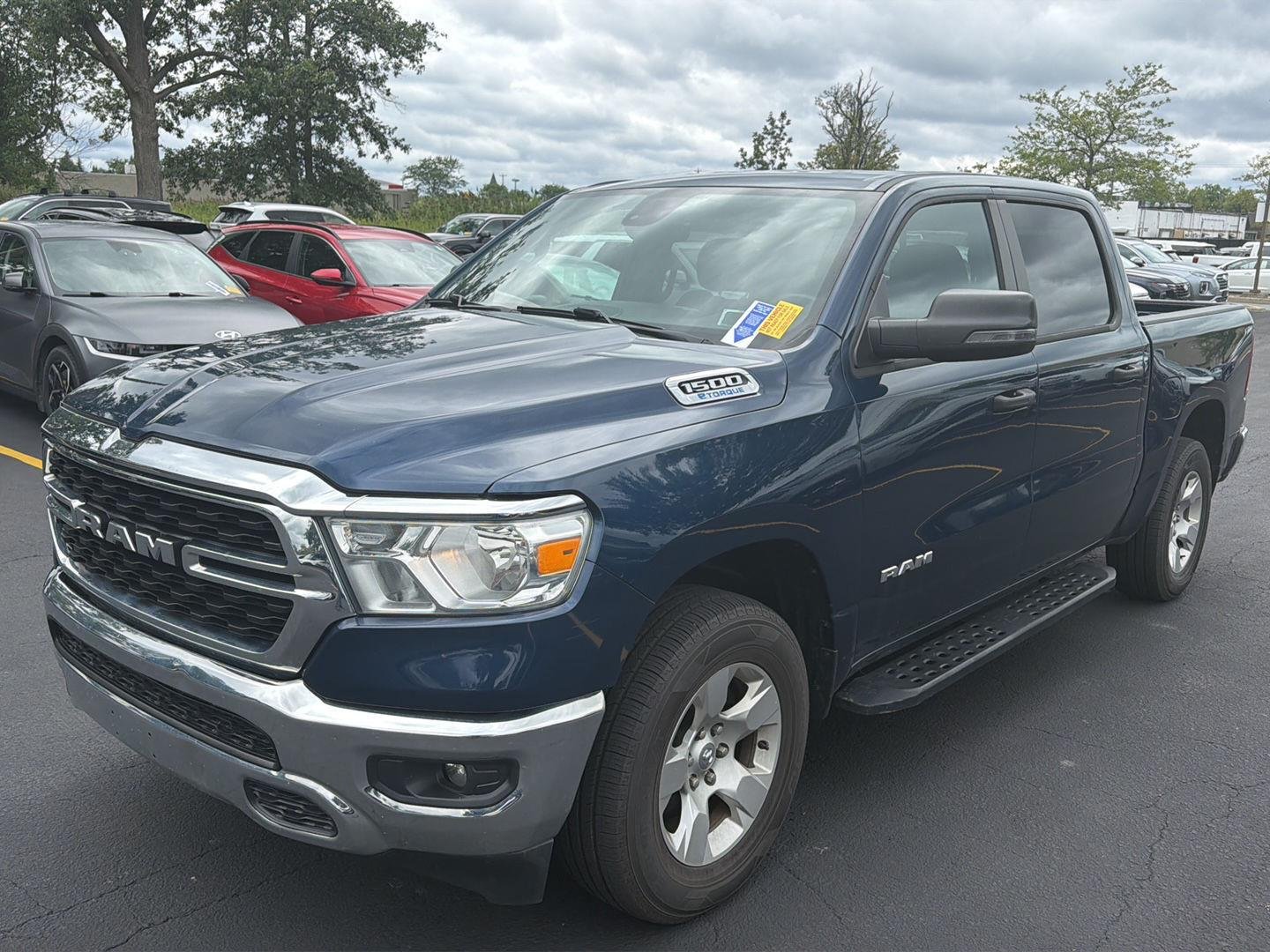 Used 2023 Patriot Blue Pearlcoat Ram Big Horn image 3