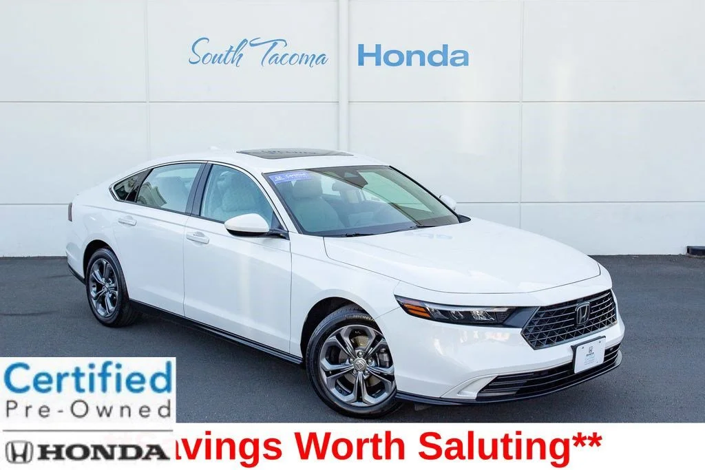 Certified Used 2023 Platinum White Pearl Honda 1.5T EX image 29
