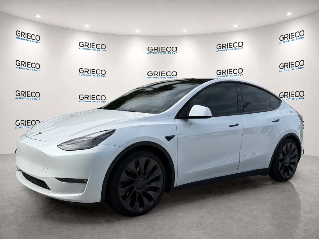Used 2023 Pearl White Multi Tesla Performance image 3