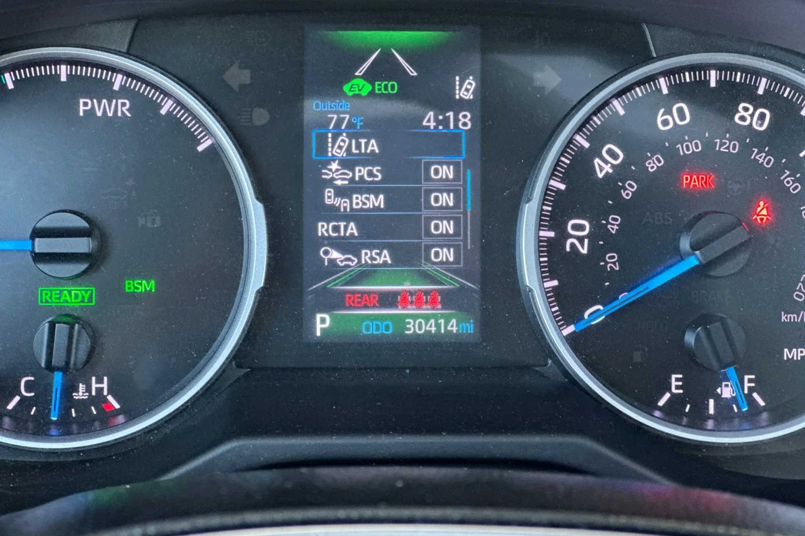 Certified Used 2021 Super White Toyota Hybrid XLE image 24