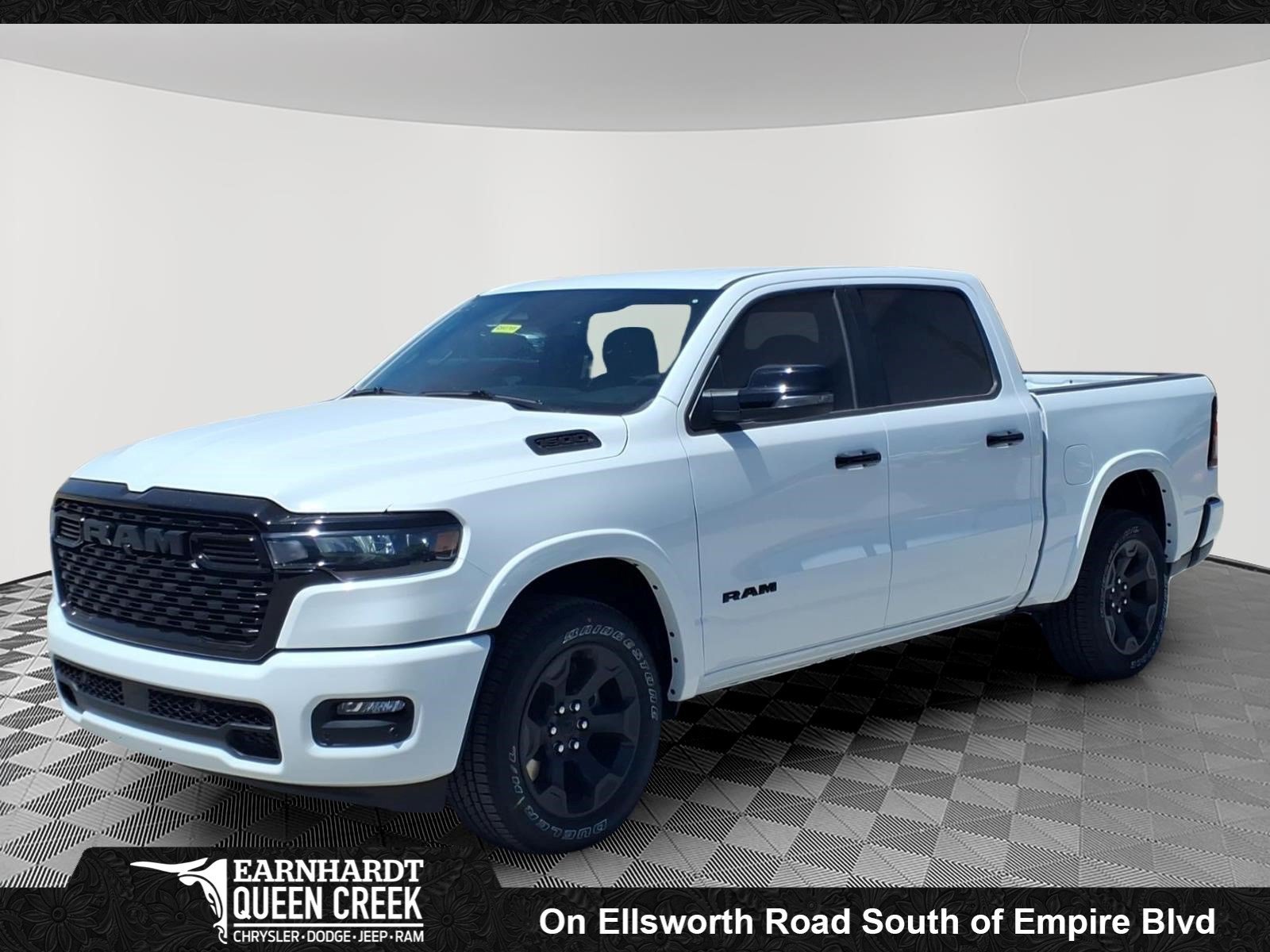 New 2026 Bright White Clear-Coat Exterior Paint RAM Big Horn image 1
