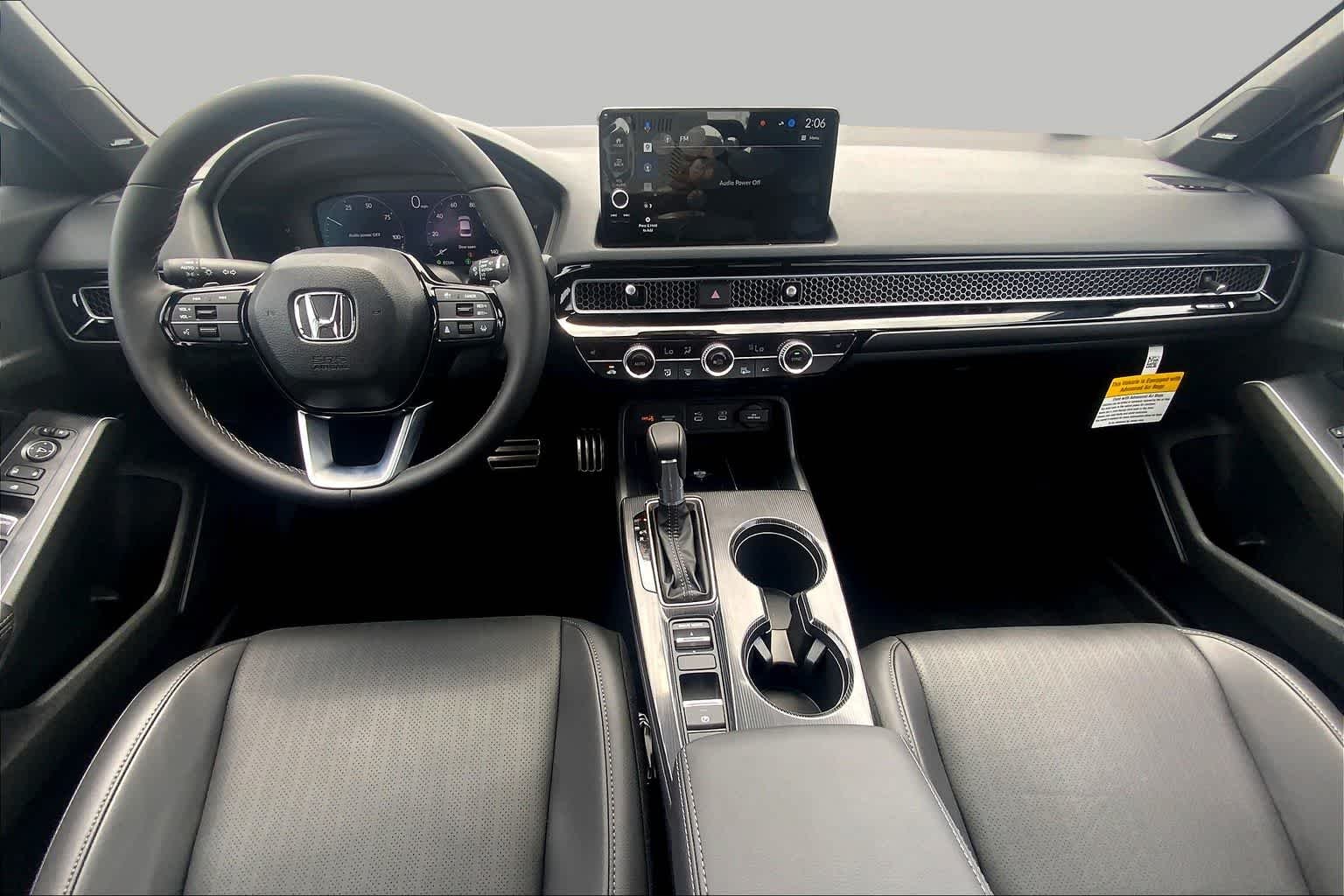 New 2026 Platinum White Pearl Honda 2WD Sport Touring Hybrid image 5