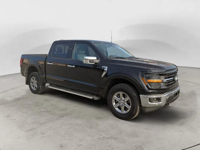 Certified Used 2025 Agate Black Metallic Ford XLT image 3