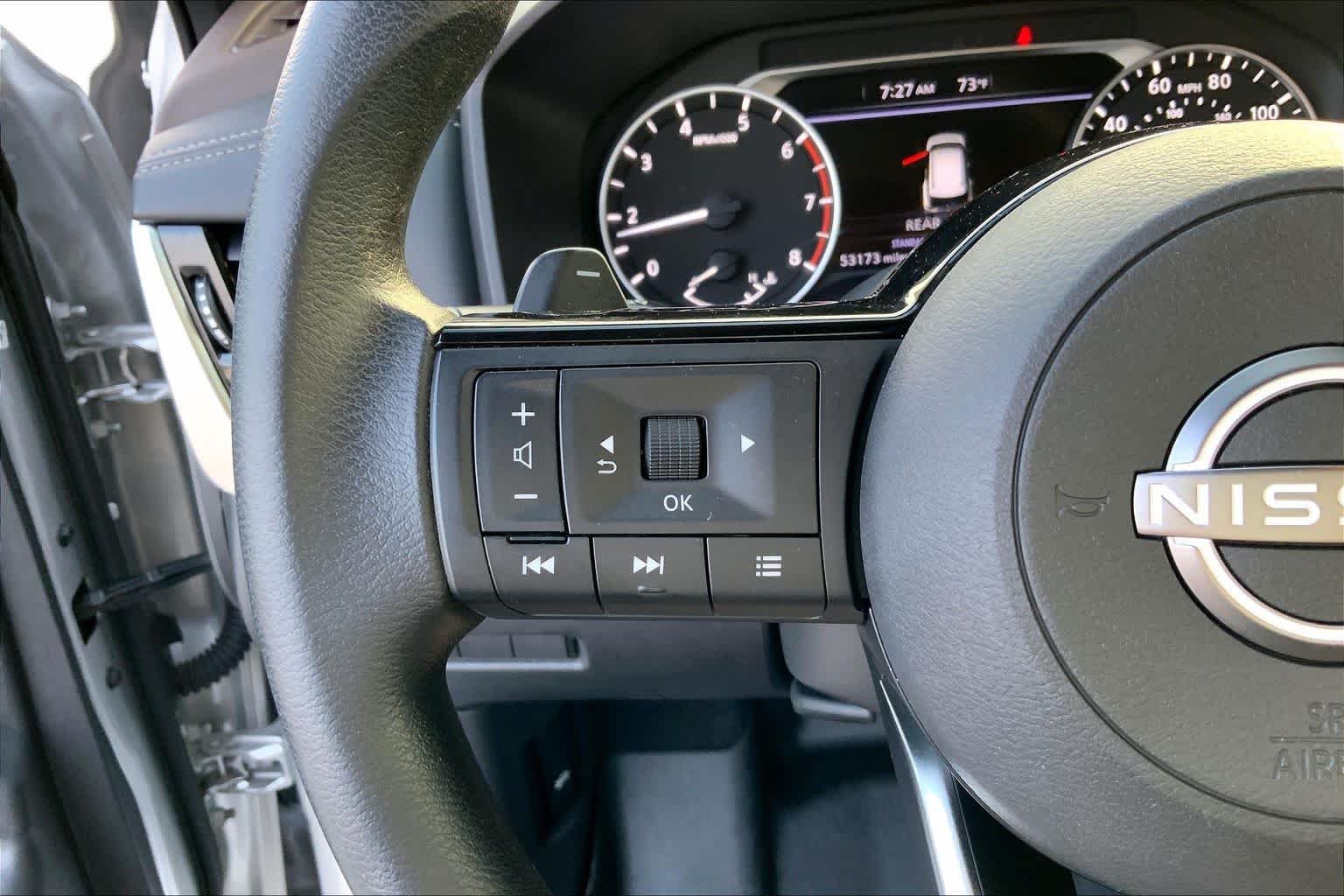 Used 2022 Brilliant Silver Metallic Nissan SV image 21