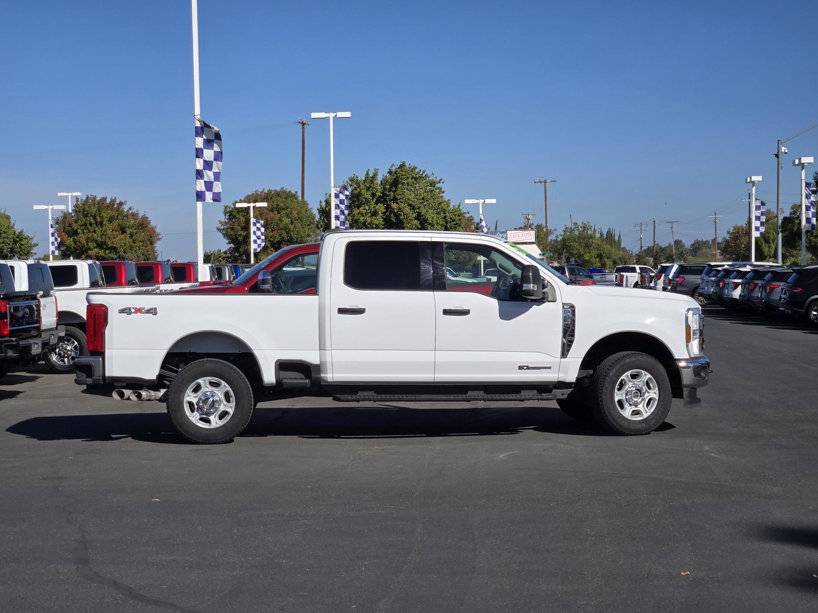 Certified Used 2025 White Ford  image 4