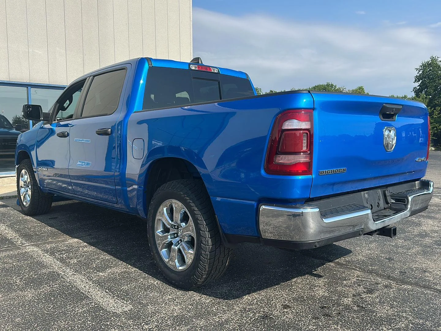 Used 2023 Hydro Blue Pearlcoat Ram Big Horn image 7
