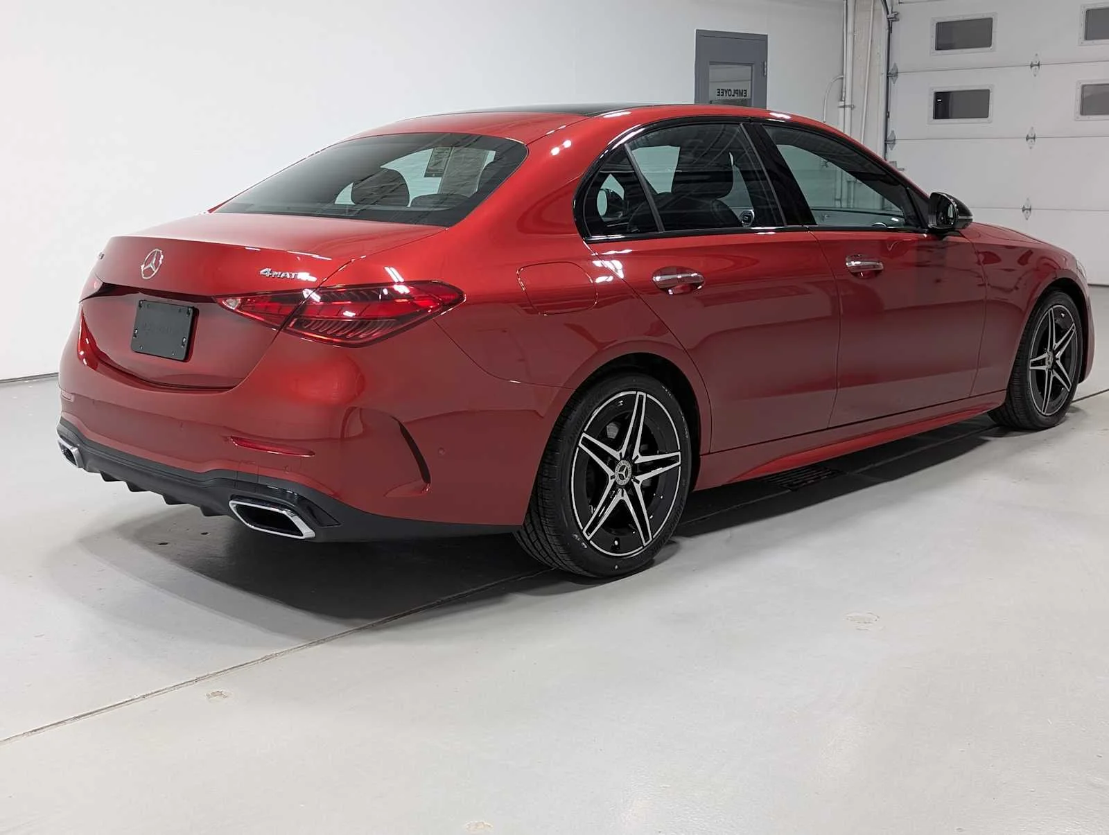 Certified Used 2023 MANUFAKTUR Cardinal Red Metallic Mercedes-Benz C 300 image 8