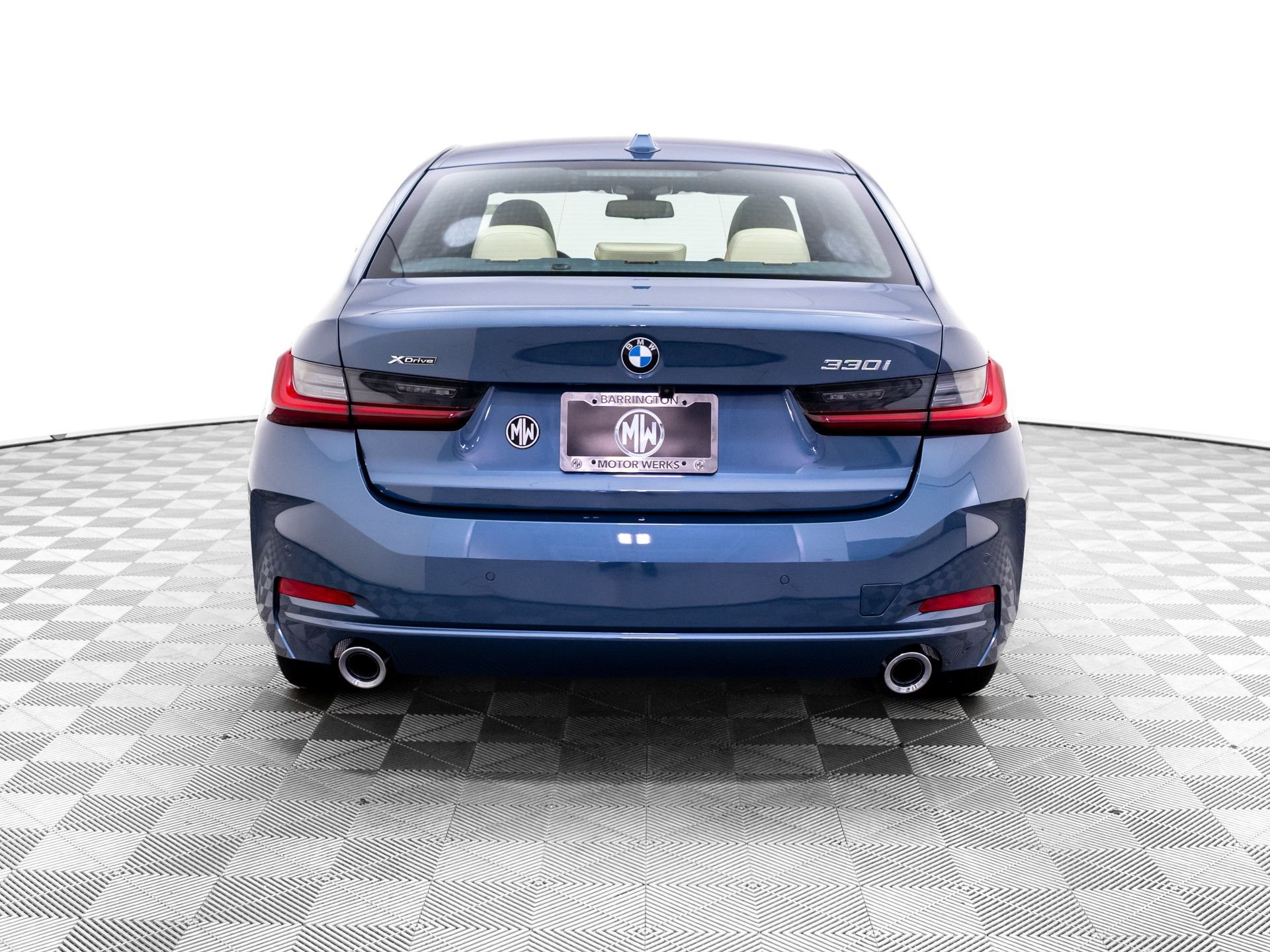 New 2026 Arctic Race Blue metallic BMW 330i xDrive image 5