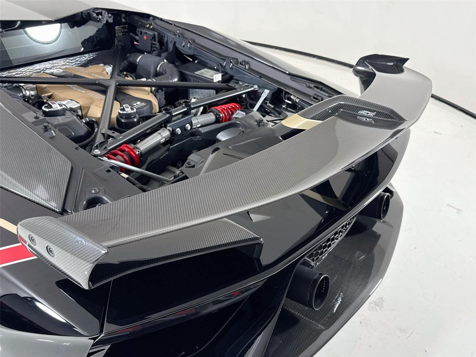 Used 2020 Nero Aldebaran Lamborghini SVJ | Boden Exhaust | Ext Carbon Pkg image 50