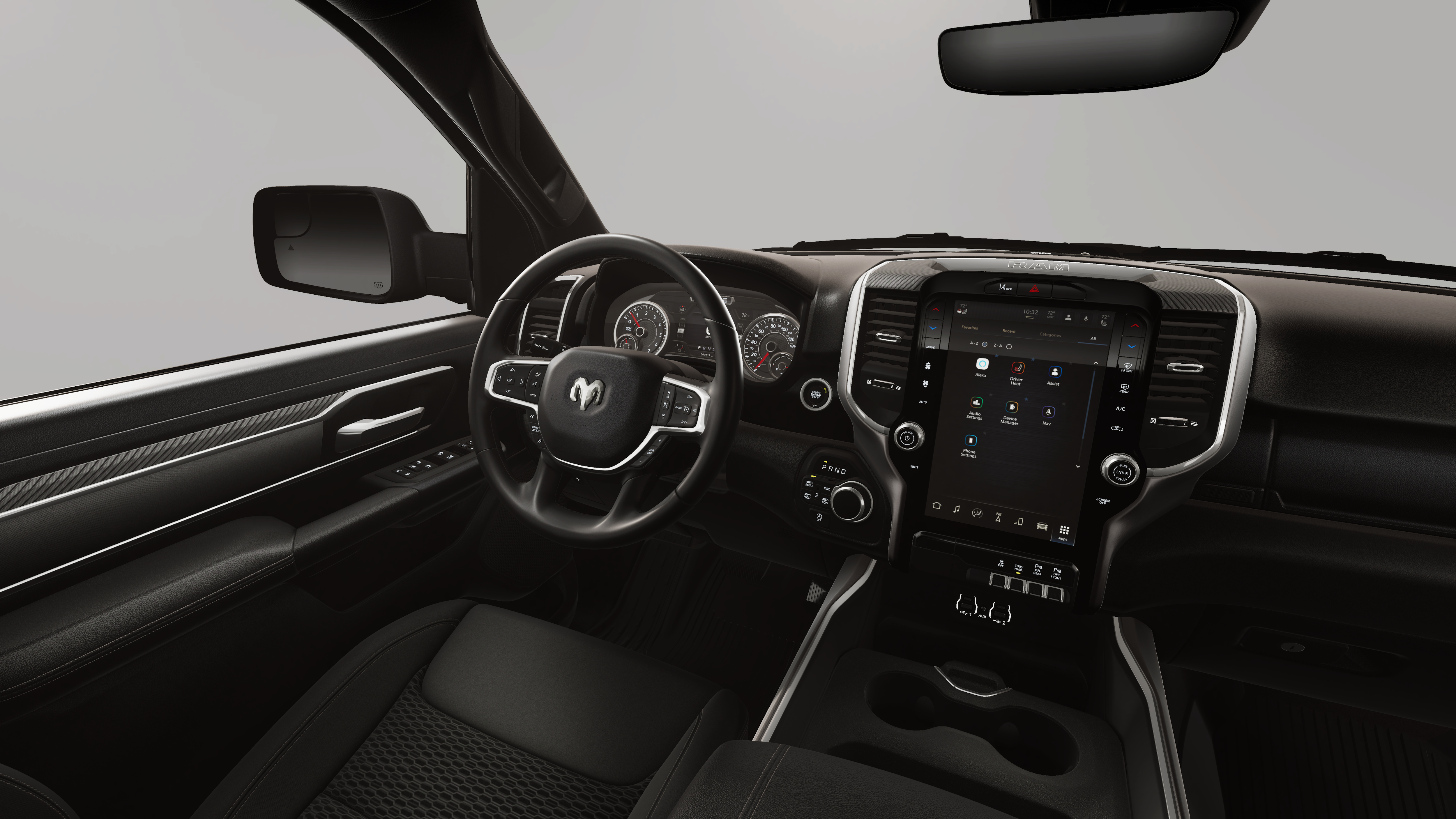 New 2026 Diamond Black Crystal Pearl-Coat Exterior Paint RAM BIG HORN image 20