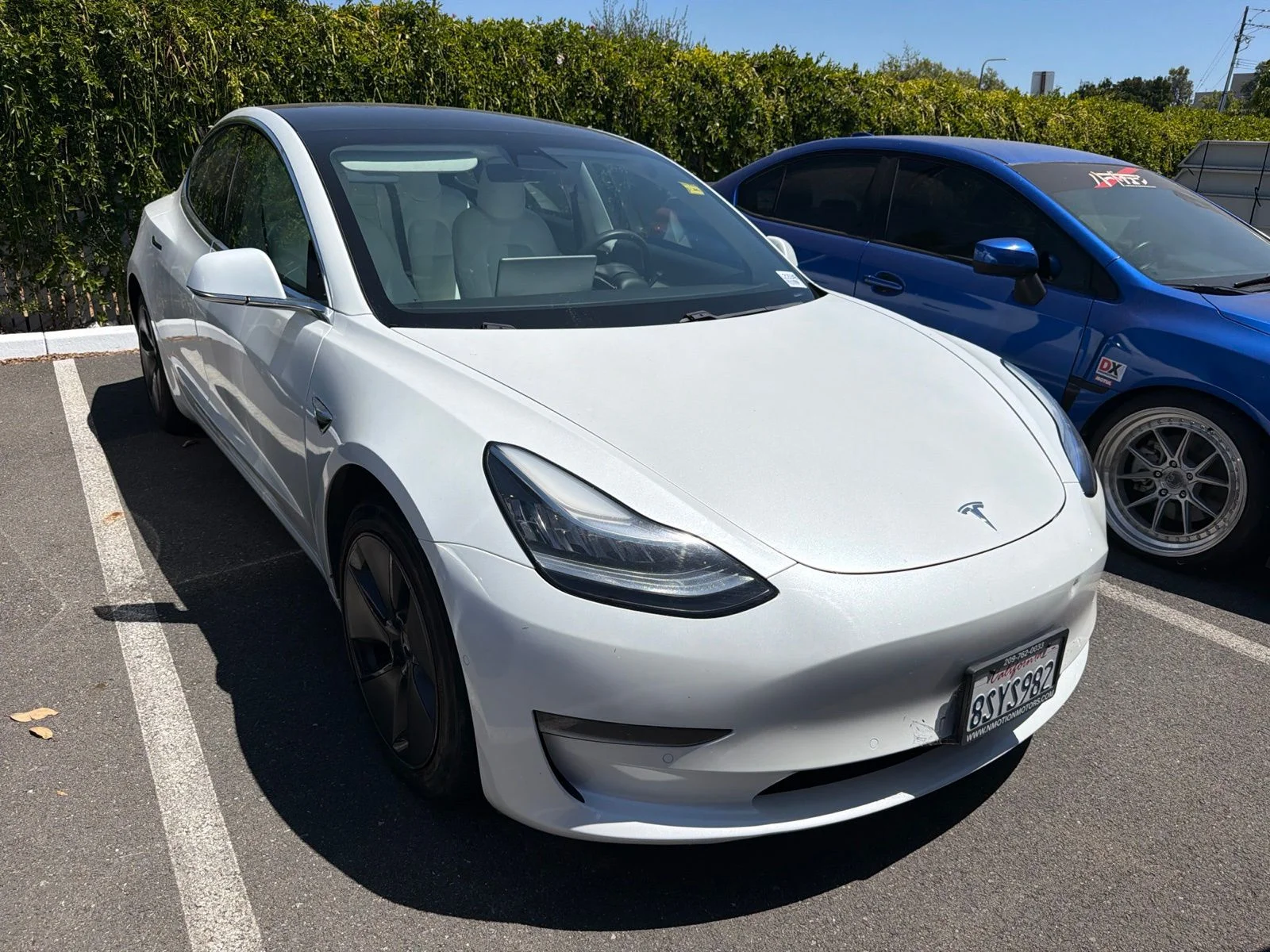 Used 2020 Tesla Model 3 Base with VIN 5YJ3E1EA5LF808131 for sale in Concord, CA