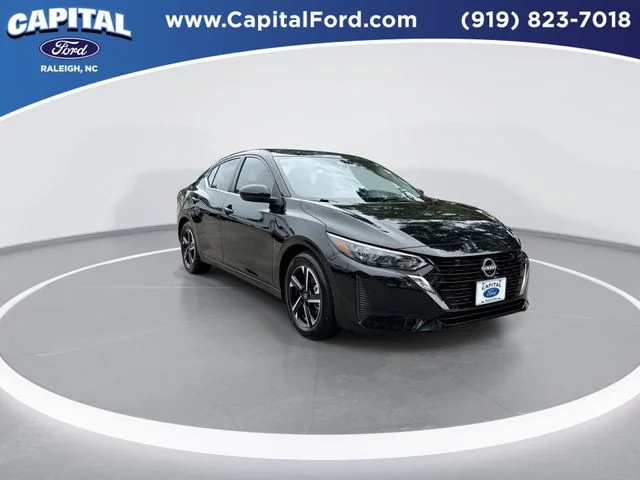 Used 2025 Black Nissan SV image 2