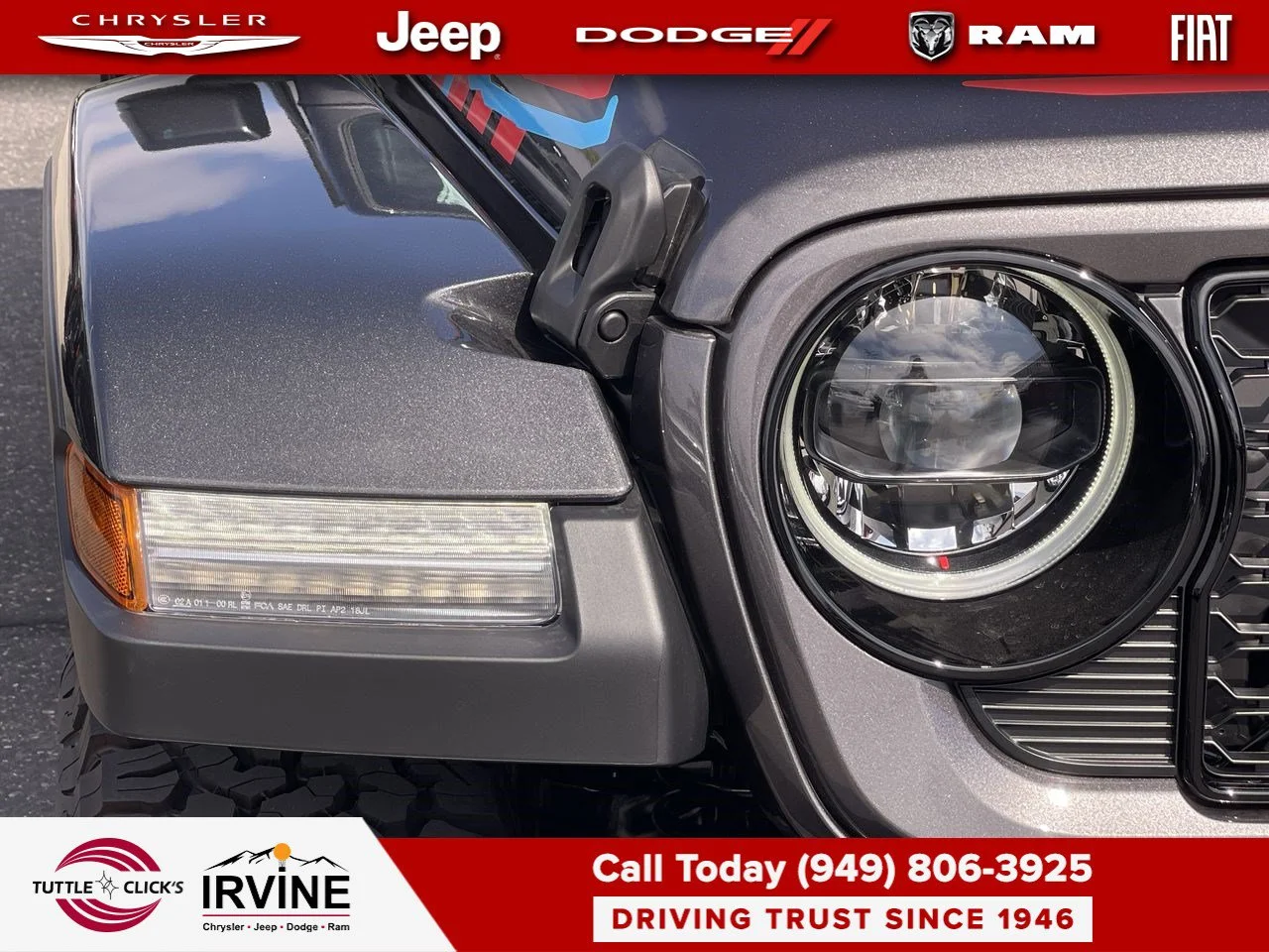 New 2027 Granite Crystal Metallic Clear-Coat Paint Jeep Rewind image 13