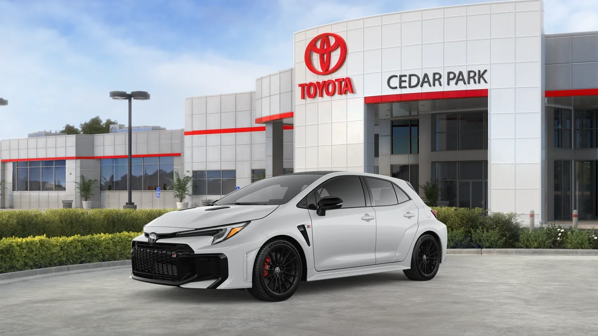 New 2026 Ice Cap Toyota GR Corolla Premium Plus image 2