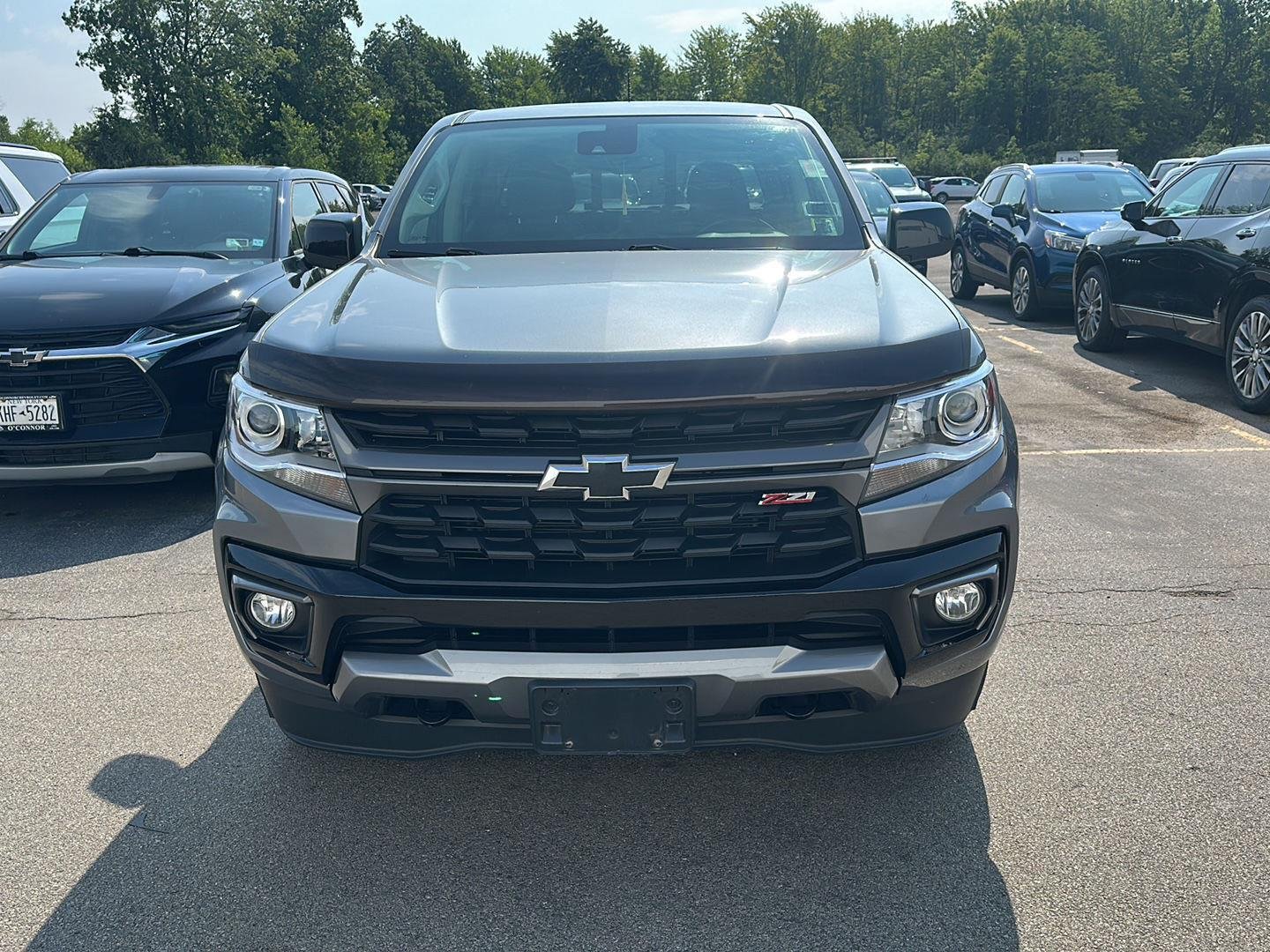 Used 2021 Satin Steel Metallic Chevrolet 4WD Z71 image 6