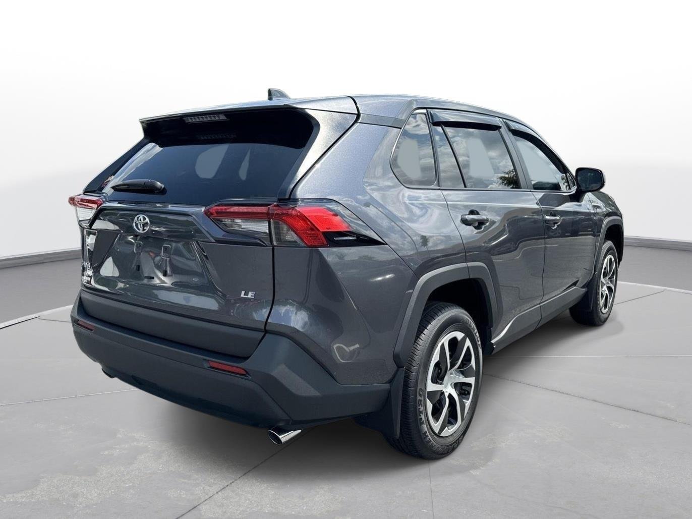 Used 2025 Magnetic Gray Metallic Toyota LE image 6