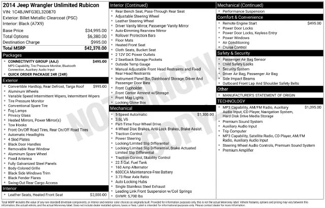 Used 2014 Gray Jeep Unlimited Rubicon image 28