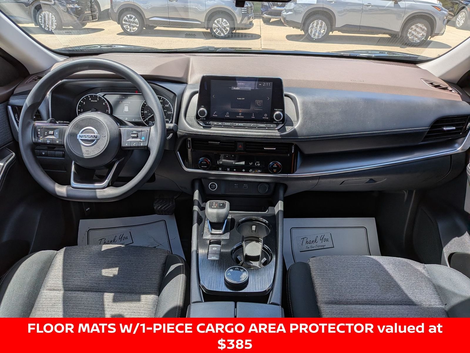 Certified Used 2021 Super Black Nissan SV image 25