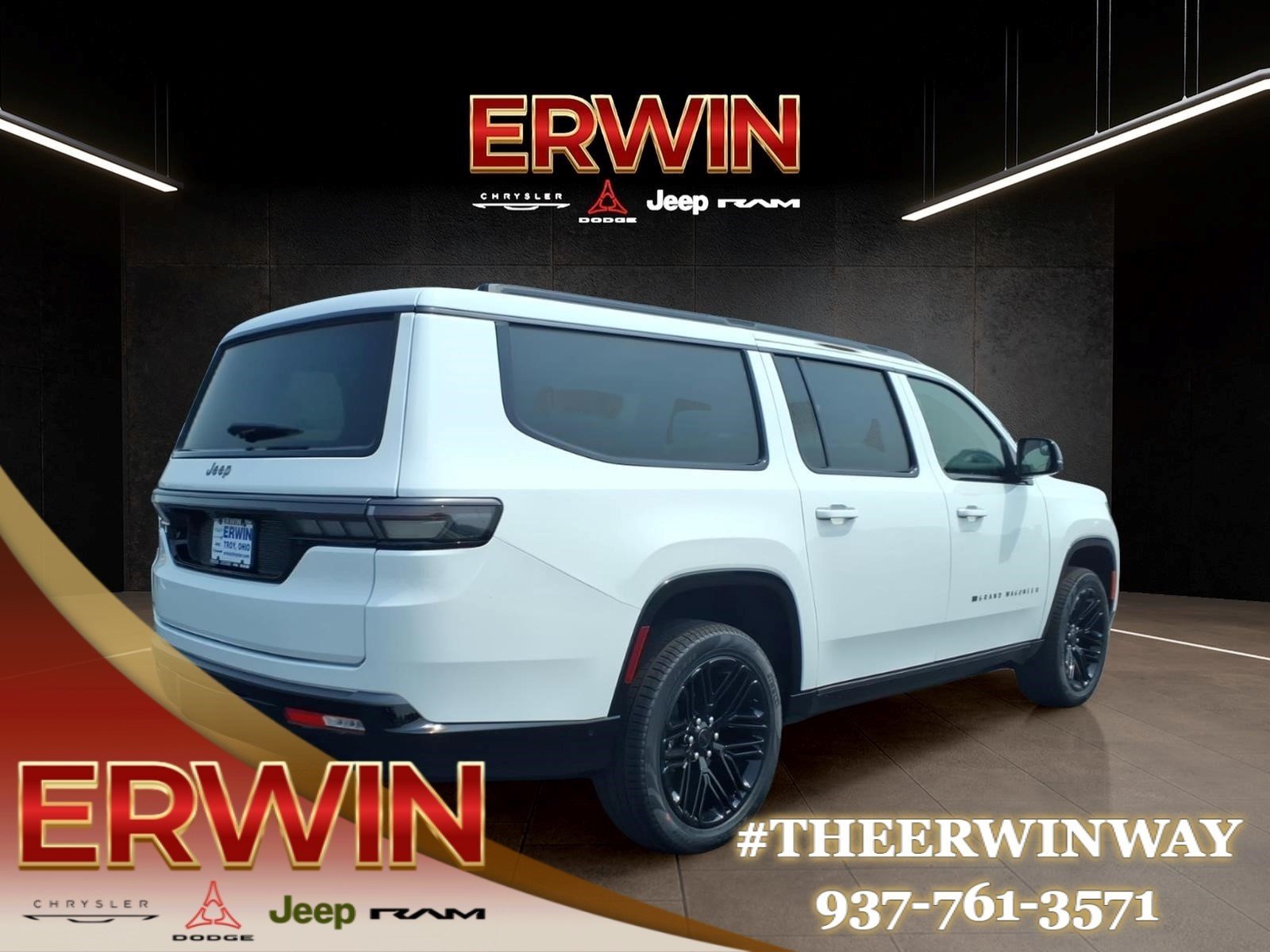 New 2026 Bright White Clear-Coat Exterior Paint Jeep Limited image 5