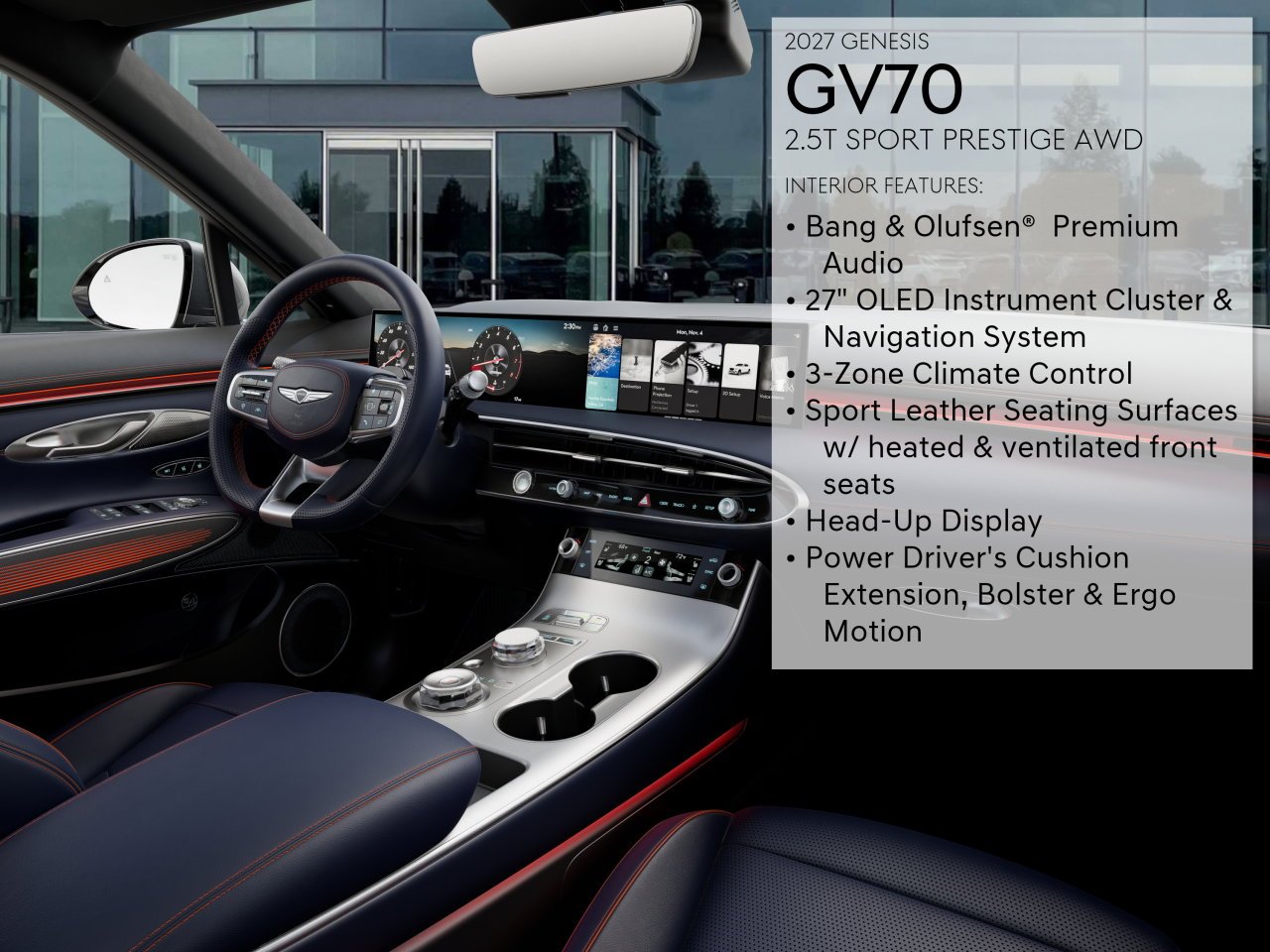New 2027 Savile Silver Genesis 2.5T SPORT PRESTIGE image 17