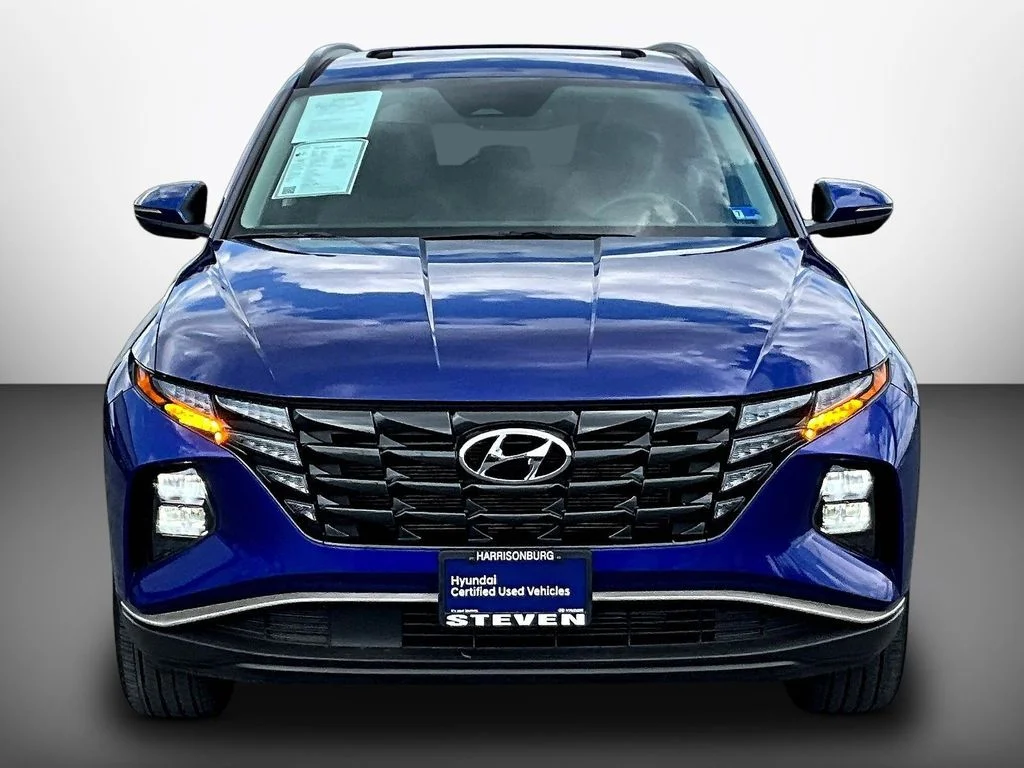 Certified Used 2023 Blue Hyundai SEL image 2