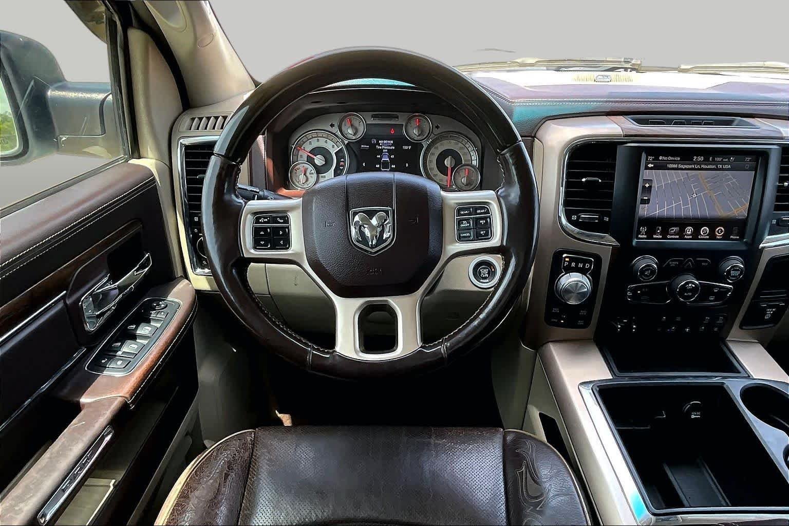 Used 2015 Bright White Clearcoat Ram Laramie Longhorn image 6