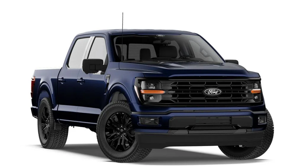 New 2026 Antimatter Blue Metallic Ford XLT image 4