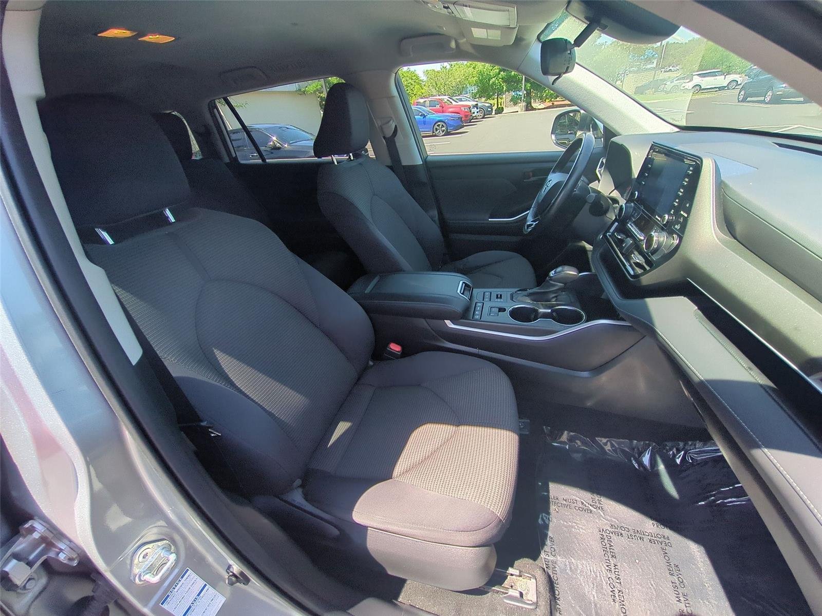 Used 2021 Celestial Silver Metallic Toyota LE image 48