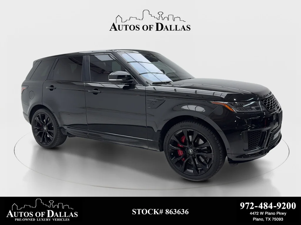Used 2019 Black Land Rover HST image 1