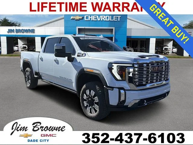 New 2026 Glacier White Tricoat GMC Denali image 1