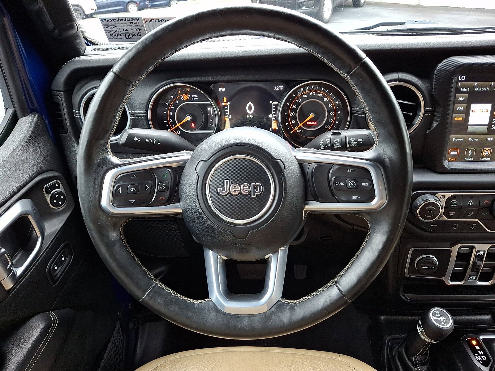 Certified Used 2019 Ocean Blue Metallic Clearcoat Jeep Sahara image 20